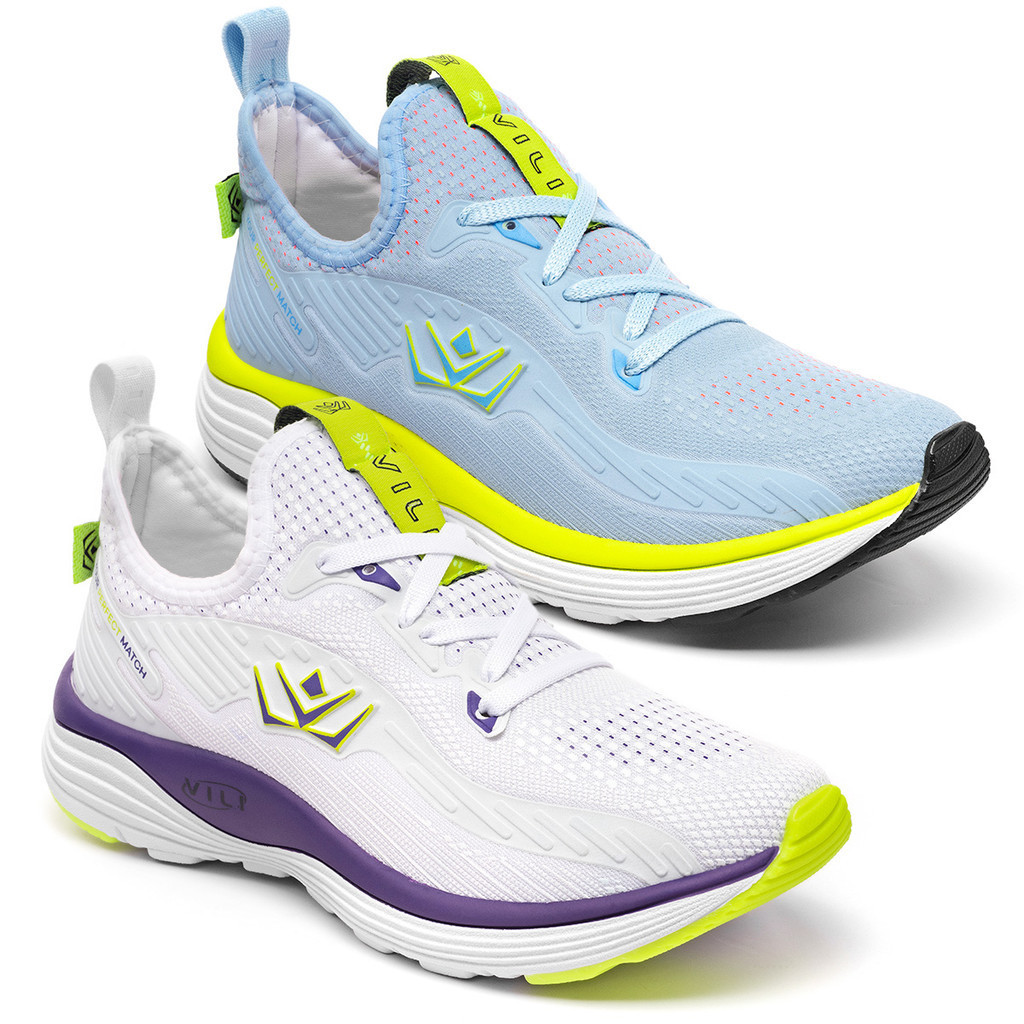 Kit 2 Tênis Feminino Vili All Journey Esportivo Caminhada em Oferta na Shopee