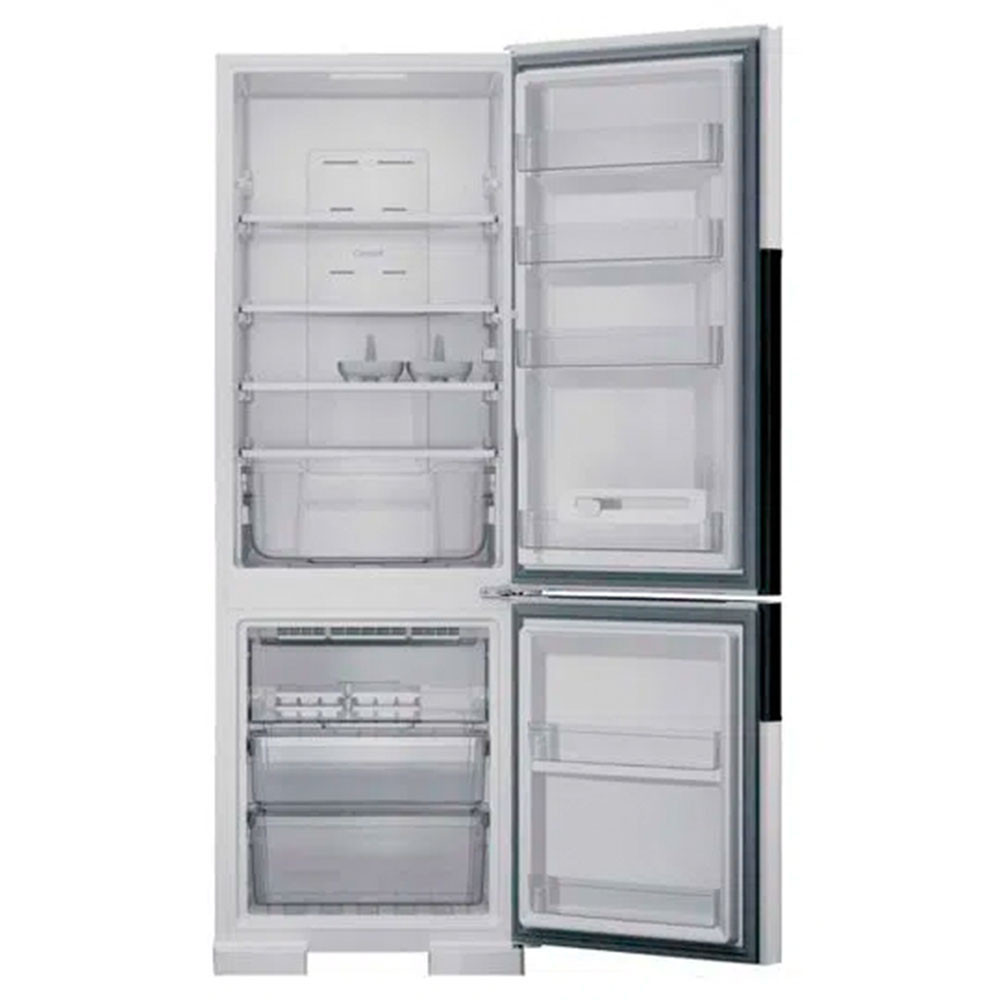 Detalhes do Geladeira CRE44BB Frost Free Duplex 397L com freezer embaixo Consul