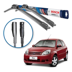 Par De Palhetas Limpador Bosch Original Ford Ka 2010 A 2013