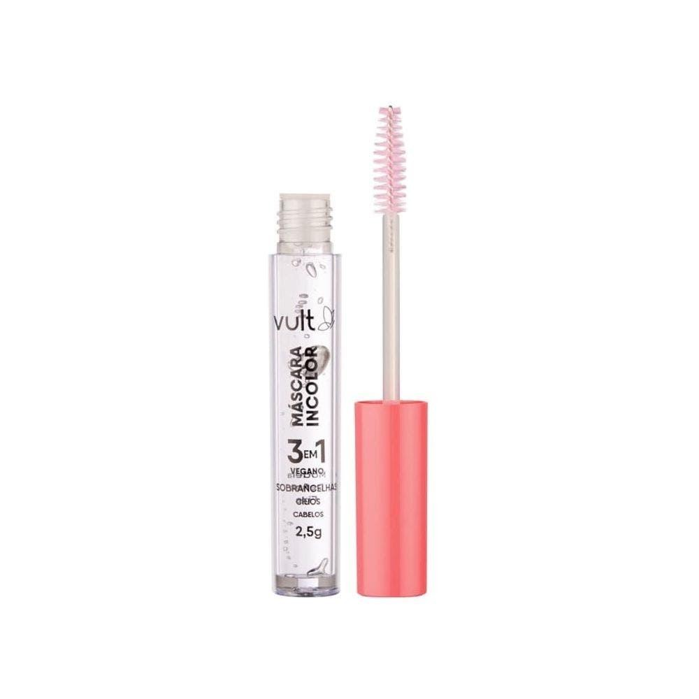 Máscara Cílios Vult Incolor 3 Em 1 2,5gr - Beauty