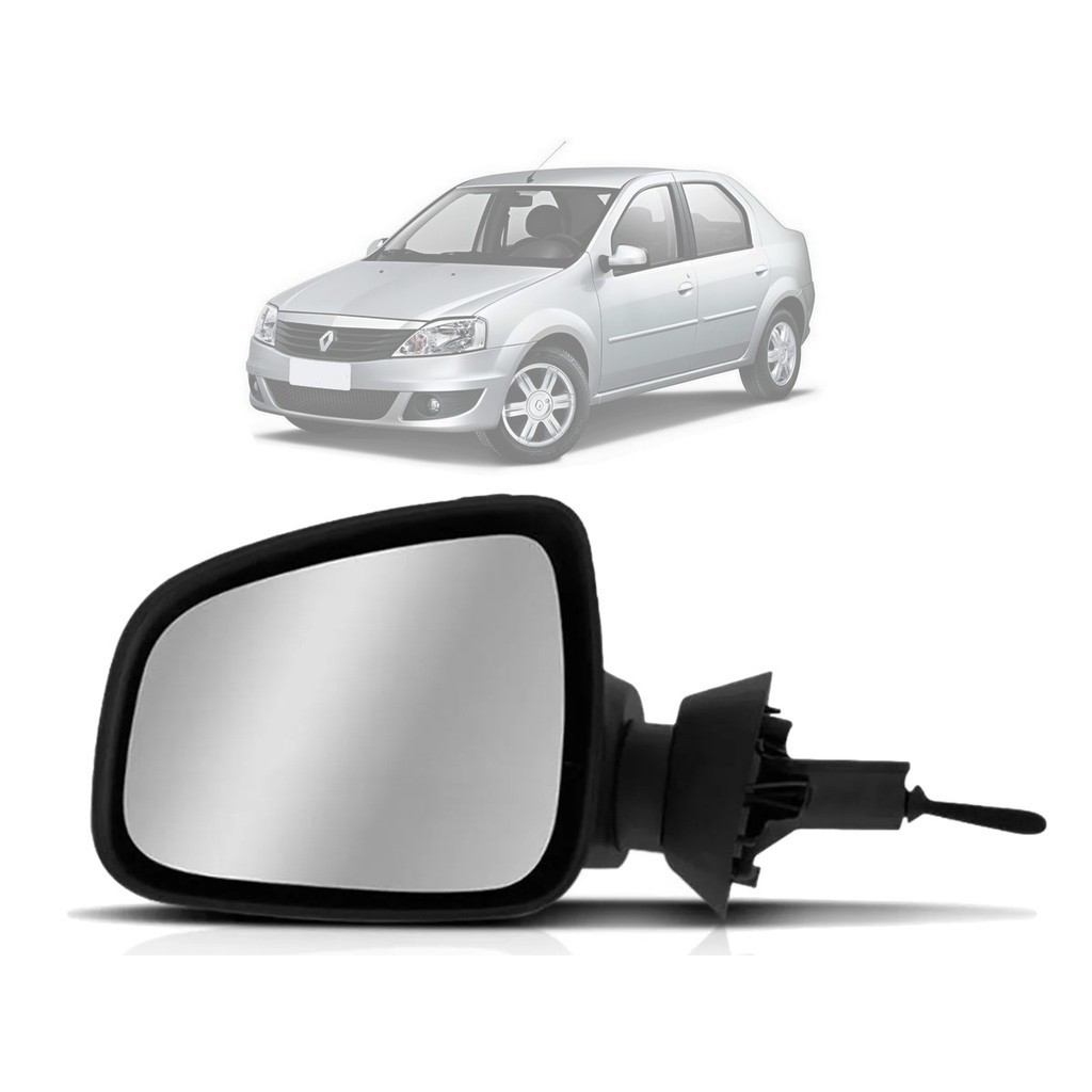 Retrovisor Controle Interno Renault Logan Duster Sandero 2009 em Diante motorista EB665
