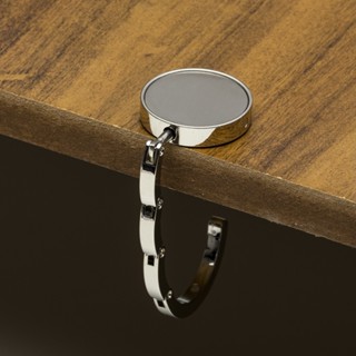 Suporte Gancho Porta Bolsa de Metal Dobrável Portátil de Mesa Pendurar em Oferta na Shopee