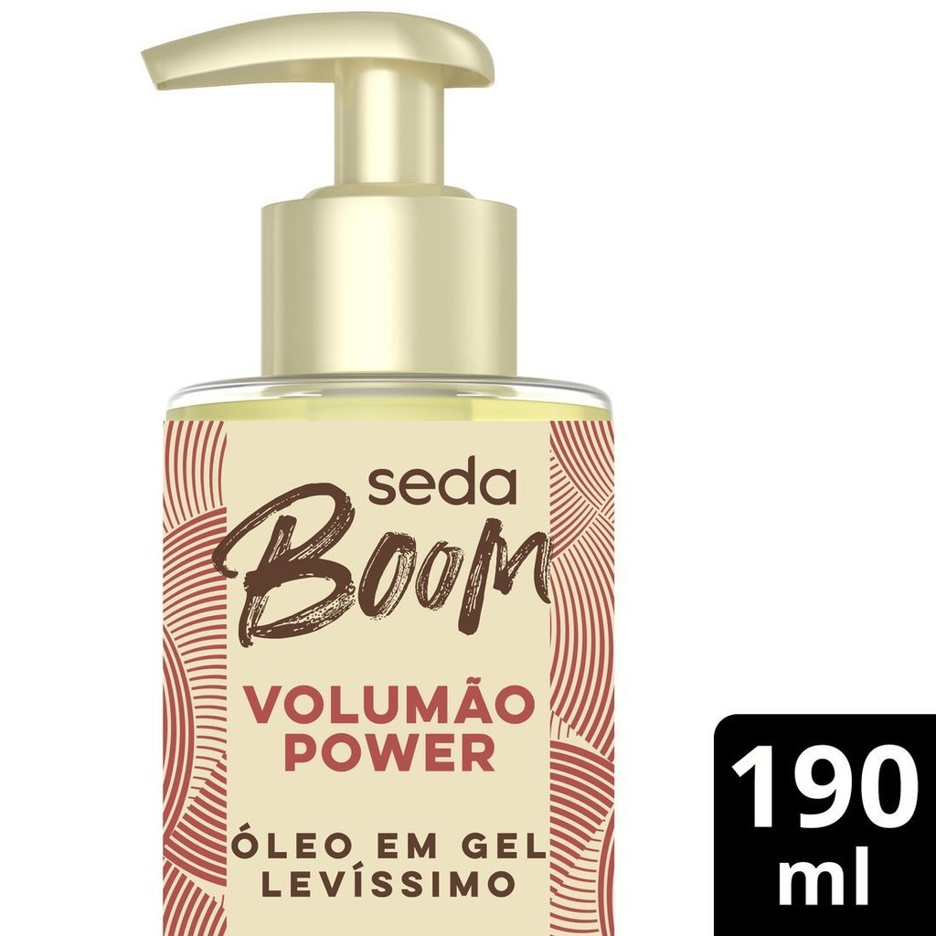 Óleo Gel Seda Boom Volumão Power 200ml