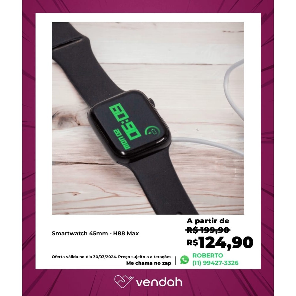 Smartwatches  várias cores