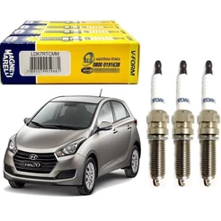 Jogo De Vela Hyundai HB20 KIA Picanto 1.0 12v 3 cilindros 2012 2013 2014 2015