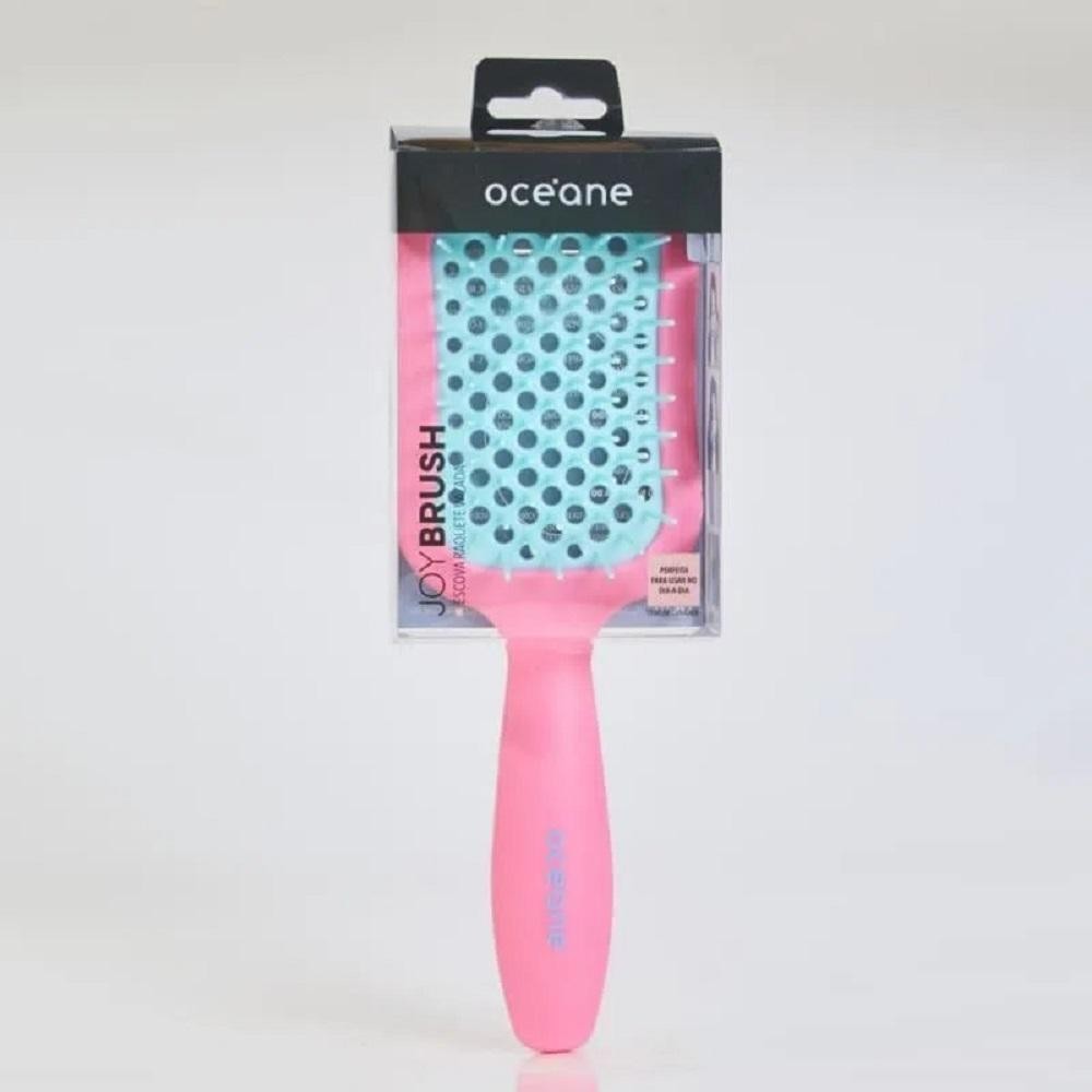 Escova de Cabelo Desembaraçadora Océane Joy Brush em Oferta na Shopee