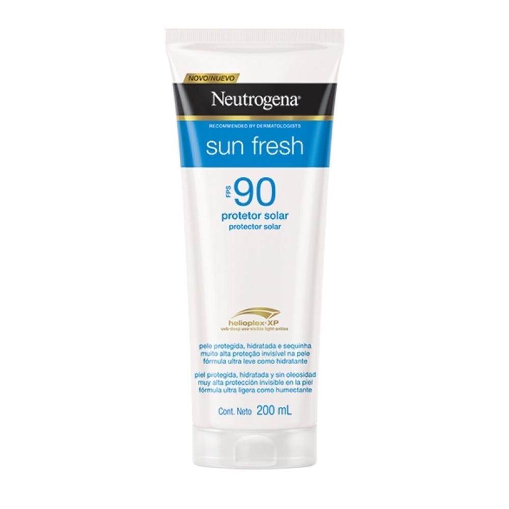 Protetor Solar Neutrogena Sun Fresh FPS90 200ml
