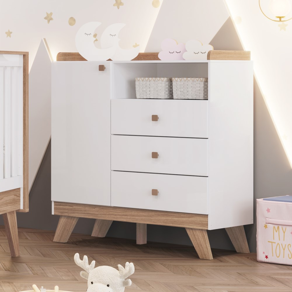 Cômoda Henn Confete: Onde Comprar | BuscaProdutos