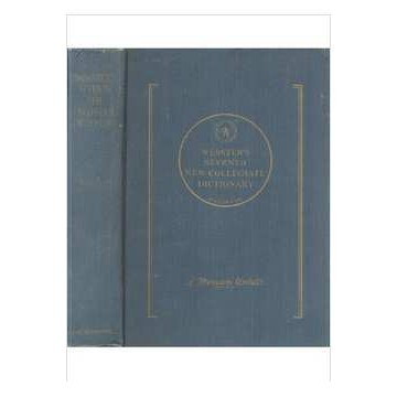 Webster's Seventh New Collegiate Dictionary de Varios Autores 6562983