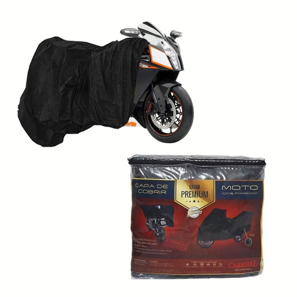 Capa Couro para cobrir KTM 1190 RC8 (G258)