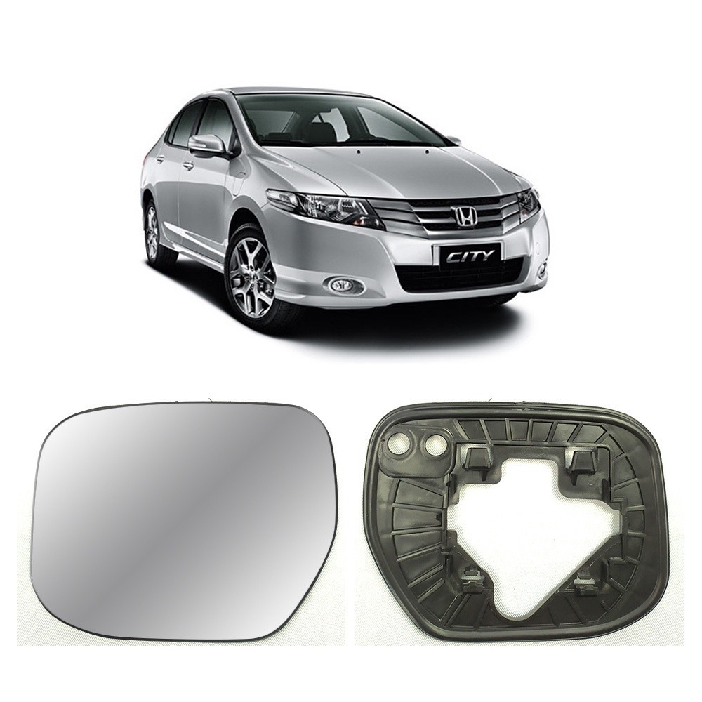 Lente Retrovisor Convexo Para Honda City 2010 a 2015 Lado Esquerdo