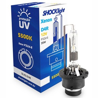 Lâmpada Xenon D4R 5500K 35W 12V - SLX5-D4R em Oferta na Shopee
