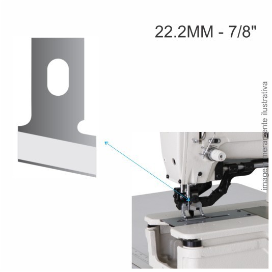 FACA NAVALHA CASEAR PARA ABRIR A CASA DA CASEADEIRA RETO - 22MM OU 7/8"