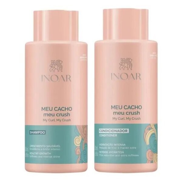Inoar Meu Cacho Meu Crush Kit Shampoo e Condicionador 500ml - Beauty