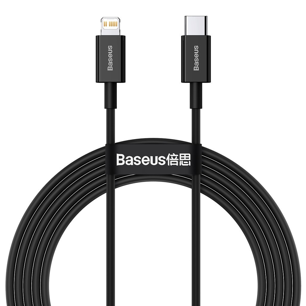 Cabo Turbo iPhone 20w Tipo-c / Lightning Baseus 2m