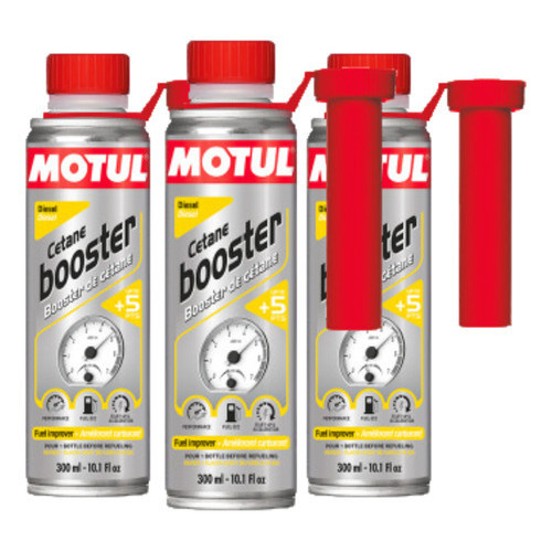 KIT MOTUL CETANE BOOSTER DIESEL 300ML 3 UNIDADES - Spare Parts and Accessories for Vehicles