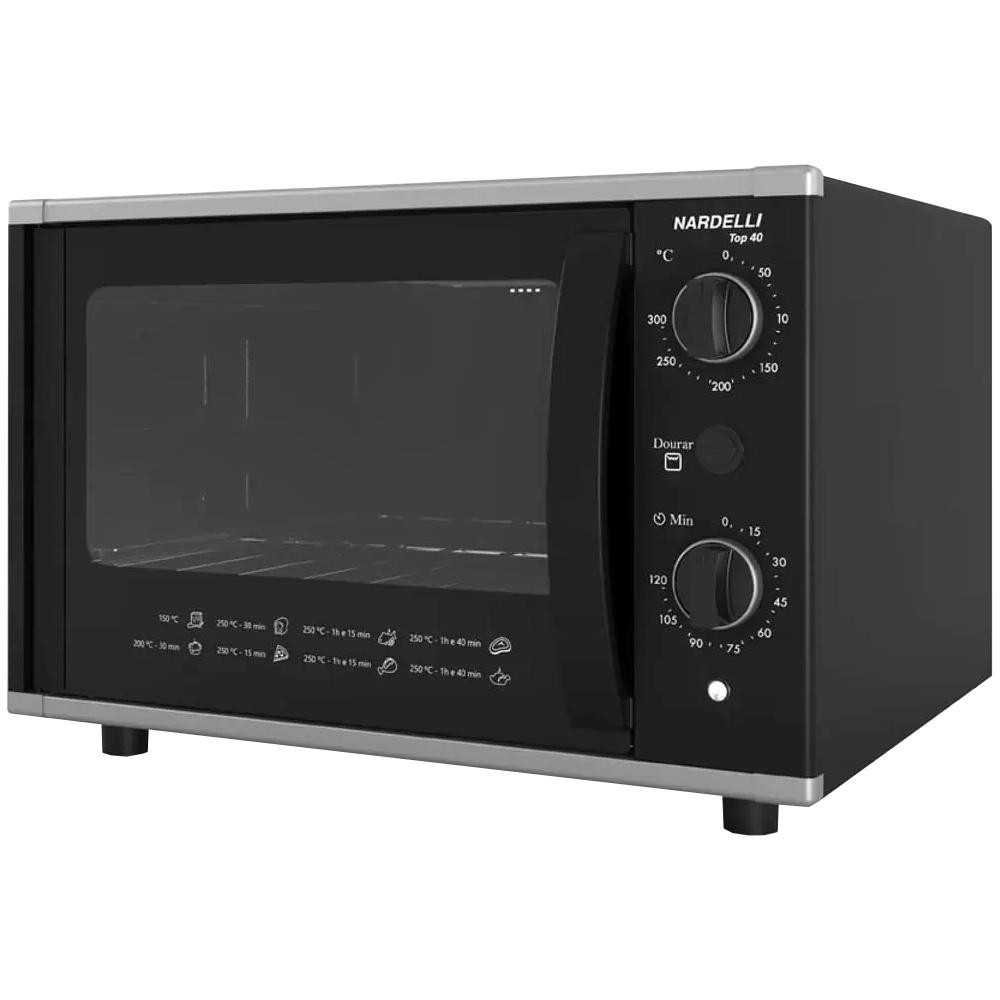 Forno Elétrico Nardelli Top 40, 40l, Preto - 10014979 220v - Home Appliances