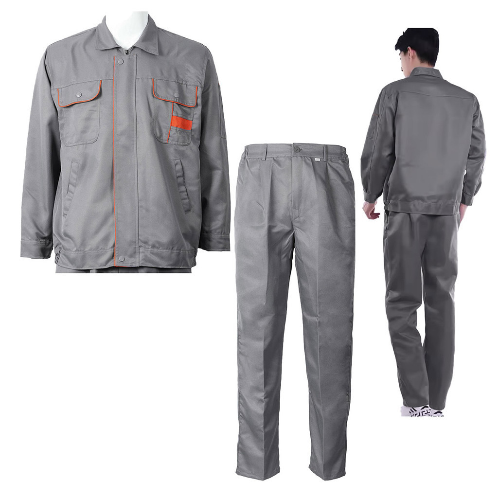 Conjunto Uniforme EPI Listra Refletiva Construtora Obra Mecanico Engenheiro Prestador de Serviço Segurança Fabrica Operario