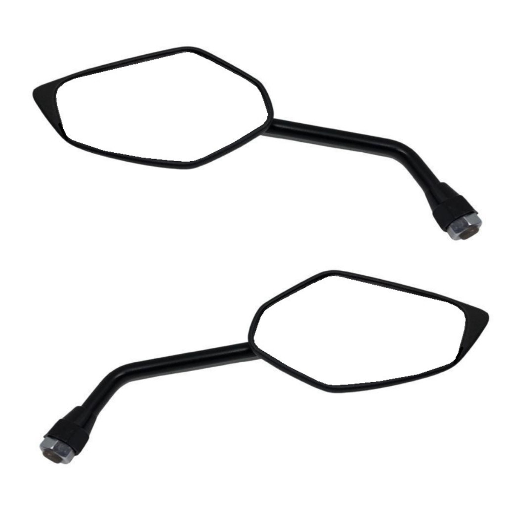 Par Espelho Retrovisor Haste Mini Factor 125 150 Fazer 150 Fazer 250 Universal Yamaha