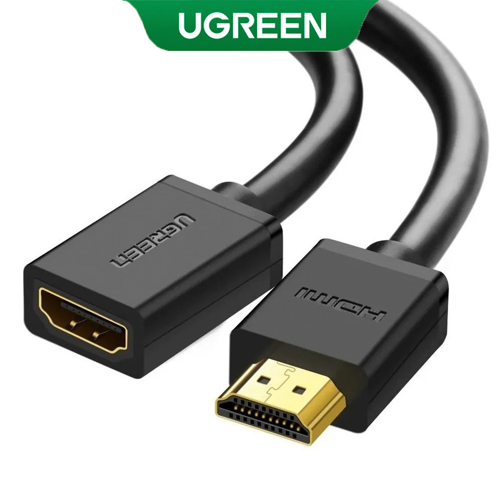UGREEN Cabo Extensor Hdmi Macho/Fêmea 4k/60Hz 1Metro Preto