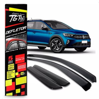 Calha de Chuva Volkswagen Polo Hatch 2018 a 2026 TG Poli Defletor 4 portas Protetor Janelas Fumê em Oferta na Shopee