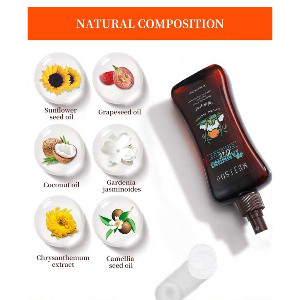 Hawaiian Tropic Island Coconut Dark Tanning Oil 240ml