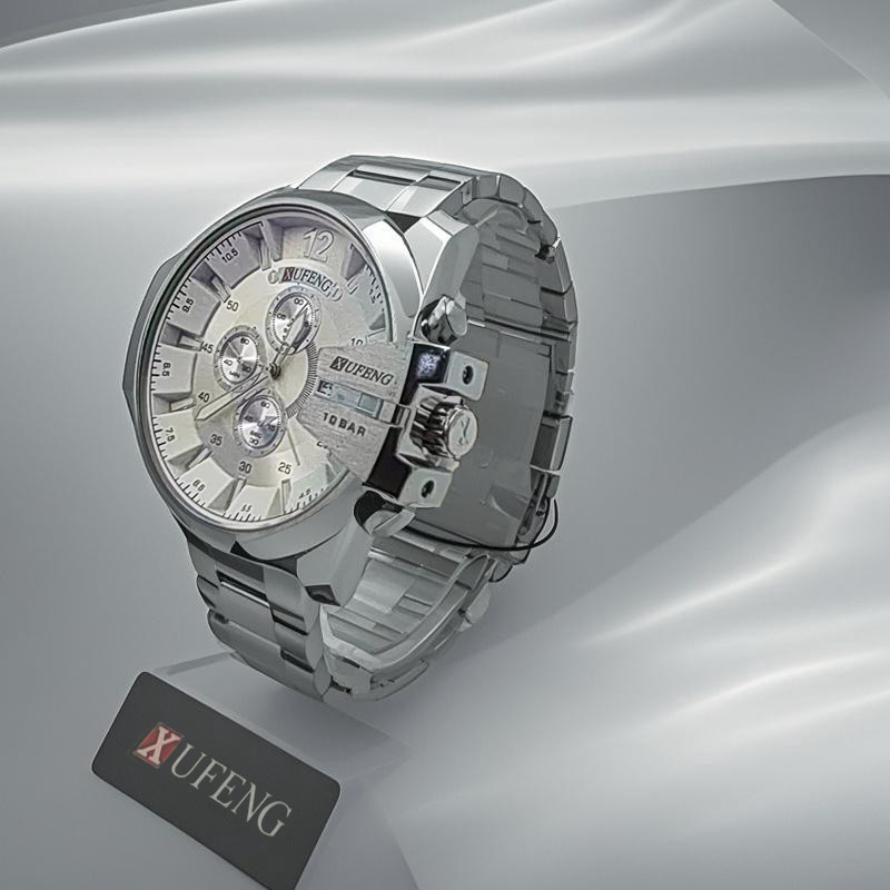 Relógio de metal impermeável masculino Xufeng, em Oferta na Shopee