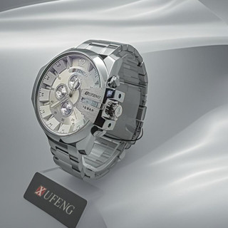 Relógio de metal impermeável masculino Xufeng, em Oferta na Shopee