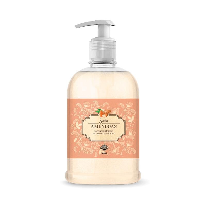 Sabonete Líquido Sveda Amêndoas 500ml em Oferta na Shopee
