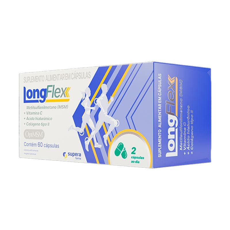 Suplemento Alimentar LongFlex 60 Cápsulas em Oferta na Shopee