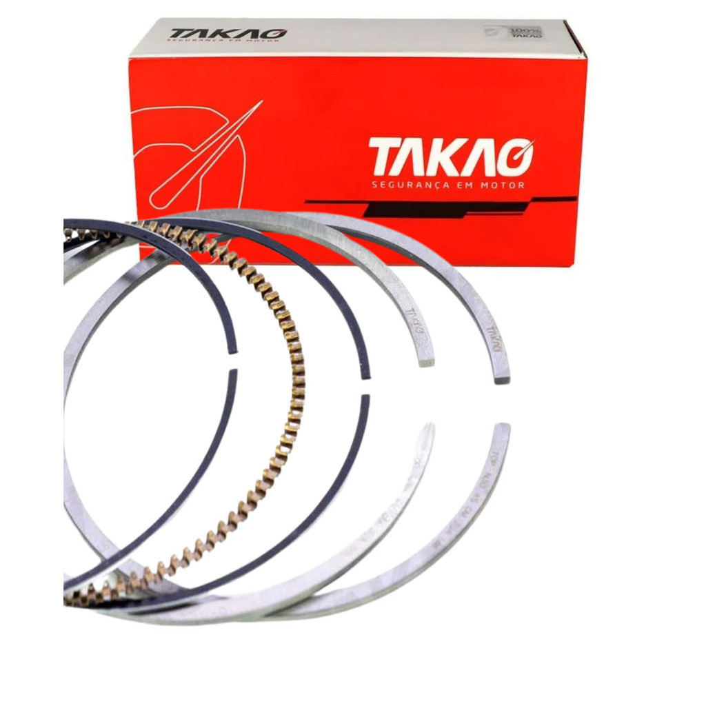 Jogo Anel Para Motor Stilo 1.8 2003 A 2011 / Strada 1.8 2005 A 2011 / Siena 1.8 2005 A 2011 - Takao Asgm20Astd