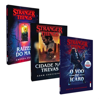 Stranger Things - Volume 1 + Volume 2 + Volume 3 - Raízes Do Mal - Gwenda Bond - Livro Físico em Oferta na Shopee