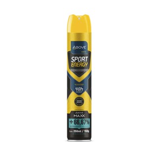 Desodorante Above Aero 250ml Maxx Sport Energy Men em Oferta na Shopee