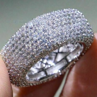 S925 prata esterlina zircão anel simples moda jóias senhoras presente em Oferta na Shopee
