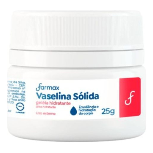 Vaselina Solida Medicamento 25gr Farmax Envio Rápido em Oferta na Shopee