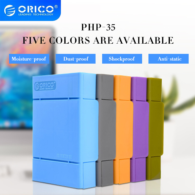 ORICO PHP-35 Caixa De Disco Rígido Bolsa De Armazenamento À Prova De Choque Proteção De 3.5 Polegadas Capa Protetora Com