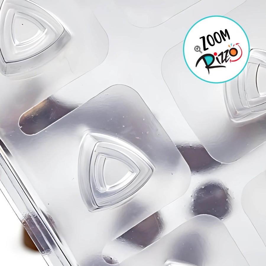 Forma de Acetato Triangulo Savarin 3 partes - Ref. FP260 - 1 unidade - Crystal - Rizzo em Oferta na Shopee