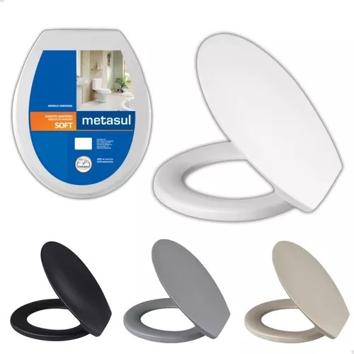 Assento Vaso Sanitário P/ Deca/celite/icasa Soft Universal