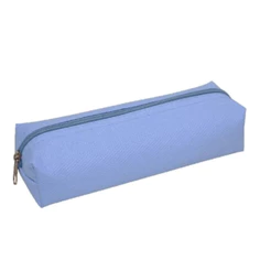 Estojo Escolar Simples Teen Cairo Azul ACP Compacto, Resistente e Ideal para o Dia a Dia
