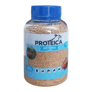 Artêmia Farinha Liofilizada Ração para Peixes Ornamentais Pote 20g em Oferta na Shopee