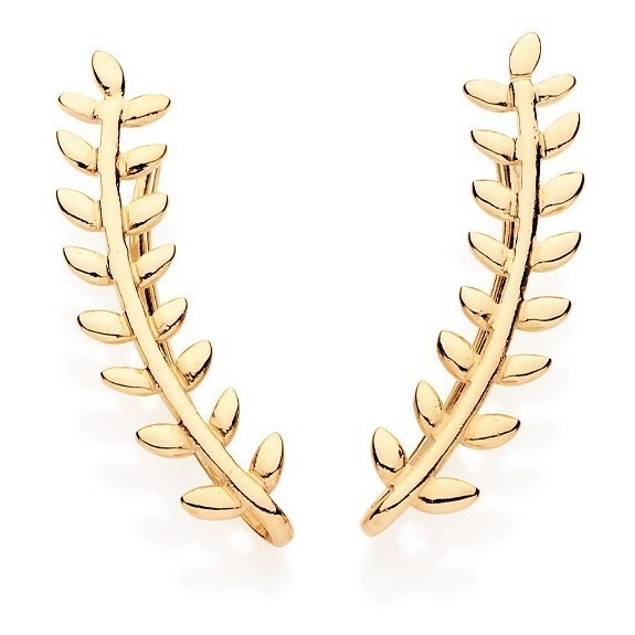 Brinco Grampo  Ramo De Arruda  Rommanel 525144 em Oferta na Shopee