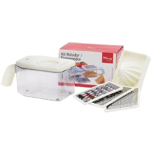 Conjunto Ralador E Espremedor Com Reservatorio Wincy
