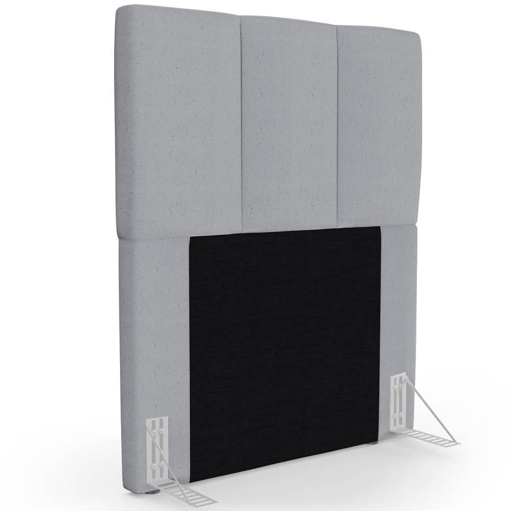 Cabeceira Cama Box Solteiro 90cm Pérola W01 Linho Cinza - Mpozenato em Oferta na Shopee
