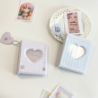 Álbum De Fotos Mikoo Matte Heart Hollow Photo Album 36Pockets Coleção De Cartões De Ídolos Coreanos Para PC em Oferta na Shopee