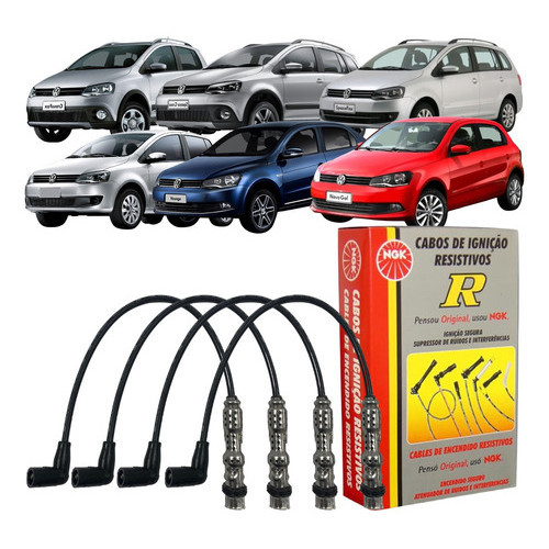 Cabo Vela Gol Fox Polo Saveiro Spacecross Golf Voyage Spacefox A3