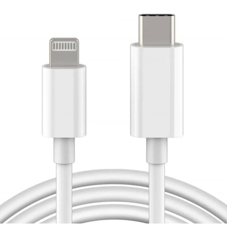 Cabo Para iPhone 20W Turbo 1m/2m PD Apple Lightning Tipo C Usb-c ipad Macbook