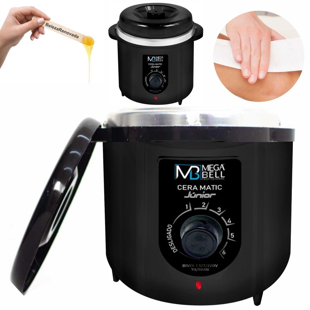 Aquecedor De Cera Quente Panela Termocera Depilação 400G - Beauty