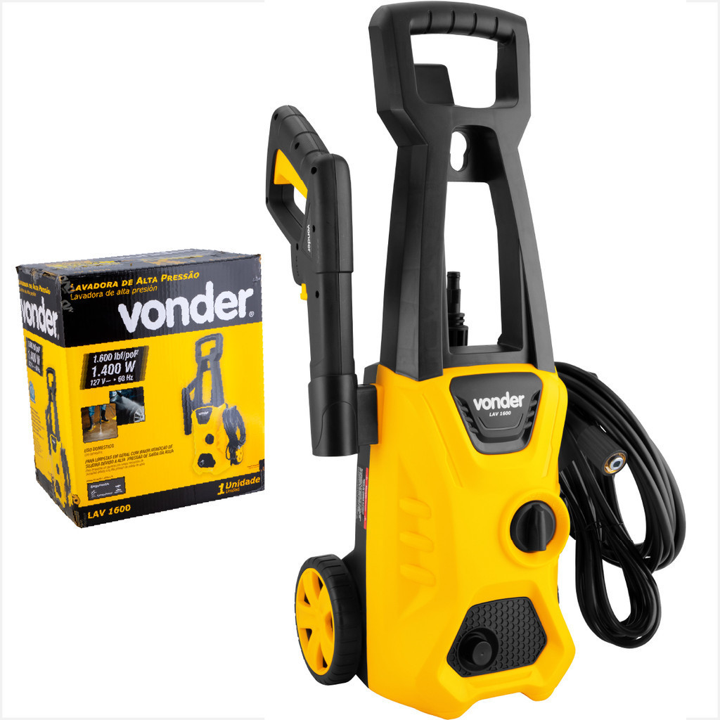 Lavadora de alta pressão LAV 1600 127 V 1.600 lbf/pol² - Vonder