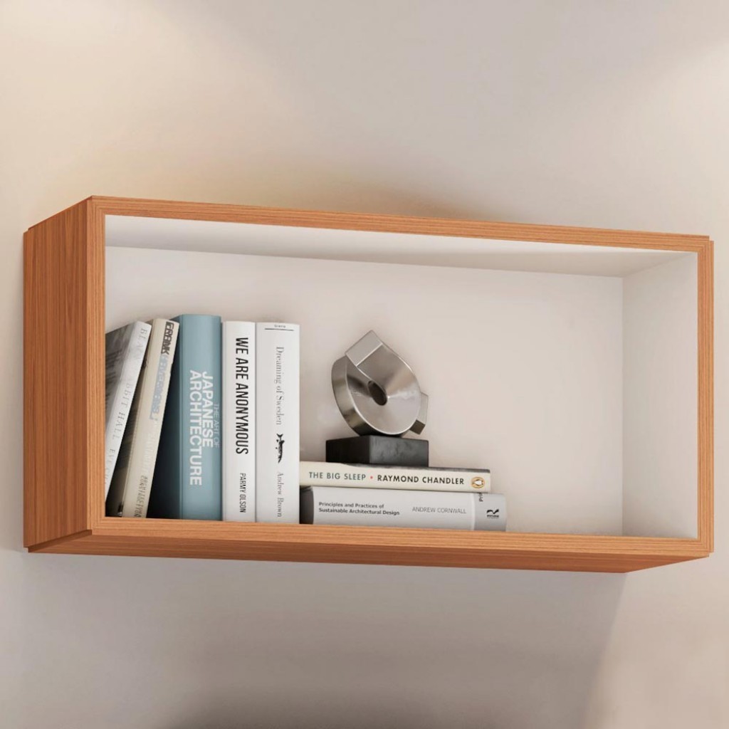Nicho 100% Mdf 66 Cm Tb156 Freijo/Off White - Dalla Costa - Home & Living