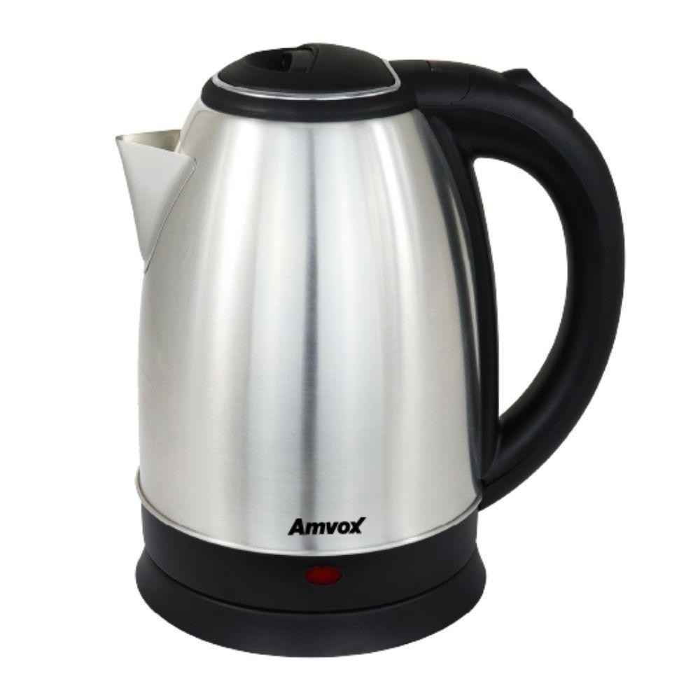Chaleira Elétrica Amvox AKL0150 1,8L Inox em Oferta na Shopee